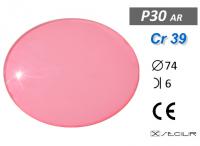 Cr 39 P30 A.R. Pembe A.R. C74 B6 UV Filtre